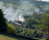 6201 in action on the Settle & Carlisle - June 06