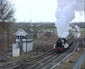 45407 passing Ashton Moss signal box - 20 Jan 07