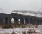 6201 crossing Bushbury viaduct - 10 Feb 07