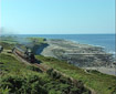 76079 on the Cambrian Coast Express near Tonfanau - 22 Aug 07