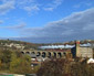 60009 crosses Golcar viaduct - 17 Nov 07