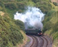 850 emerges from Bincombe tunnel - 15 Aug 07