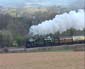 5029 & 70013 on Whiteball bank - 5 April 09