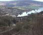 70013 & 48151 crossing Saddleworth viaduct - 27 Mar 10