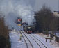 5043 leaving Worcester - 9 Jan 10