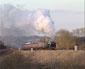 70013 leaving Westbury - 6 Mar 10