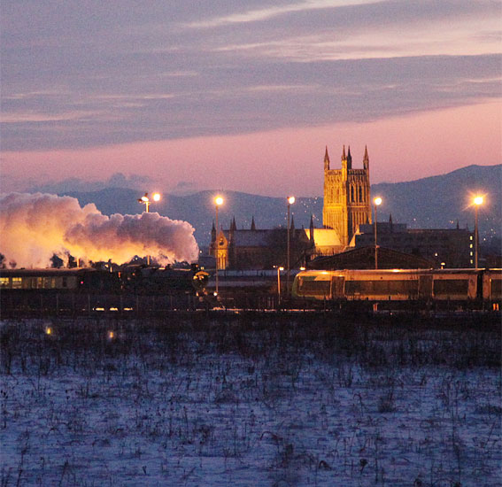 From our latest production - Main Line Steam at Night